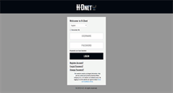 Desktop Screenshot of h-dnet.com